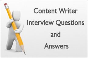 Best Interview Questions for Content writers