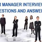 HR Manager Interview questions and answers
