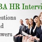 MBA HR Interview questions for Freshers