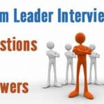 Team Leader Interview questions and answers