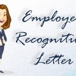 Employee Recognition Letter with Sample