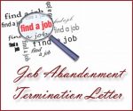 Job Abandonment Termination Letter