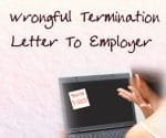 Wrongful Termination Letter To Employer