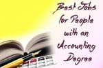 best jobs with accounting degree