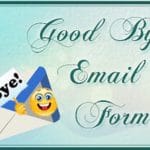 Good Bye Email Format