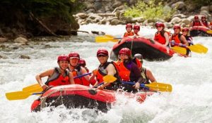 River Rafting team building activitie