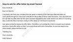 how to ask offer letter by email, Waiting for Offer Letter Mail, appointment letter
