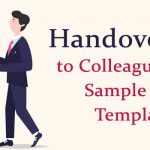 Handover Job to Colleague Email Sample - Job Template