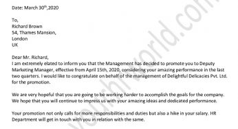 Promotion Request Letter For Employee from www.yourhrworld.com