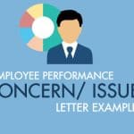 Employee Performance Concern Letter, Issue Letter Example