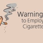 Sample Warning Letter to Employee for Cigarette Smell