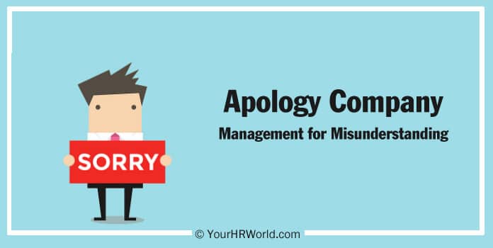 Professional apology letter for misunderstanding