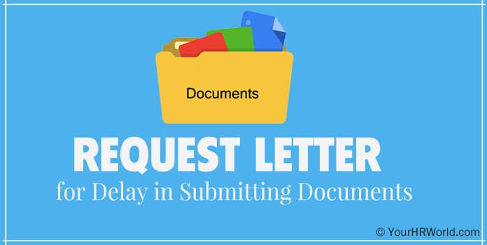 Request letter for delay late submission of documents