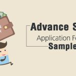 Advance Salary Application Letter Format