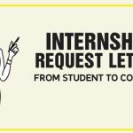 internship request letter from student to company