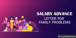Salary Advance Letter for Family Problems