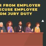 Employer to Excuse Employee from Jury Duty Letter Sample