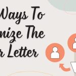 personalized cover letter for Job