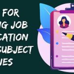 Job Application Email Subject Lines Tips