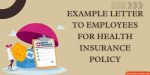 Letter to Employees for Health Insurance Policy
