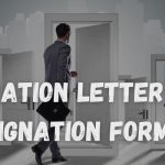 Intimation Letter for Immediate Resignation