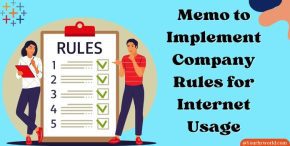 Memo to Implement Company Rules for Internet Usage