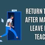 returning to work after maternity leave letter template teacher