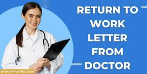Return to Work Letter from Doctor Format
