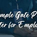 Gate Pass Letter for Employee